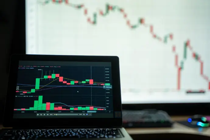 Predictive analytics dashboard and fuel market financial charts